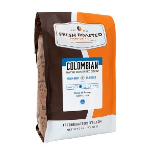 Fresh Roasted Coffee, Colombian Swiss-Water Decaf, Medium Roast Ground Coffee - 1 of 4