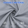 Unique Bargains Quick Drying Athletic Soccer Jersey Training Vests 6 Pcs - 4 of 4