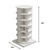 Rotating Shoe Rack, 6-Tier Spinning Shoe Rack, 360° Free Standing  Shoe Rack Tower, Space-Saving Revolving Shoe Organizer - 2 of 4