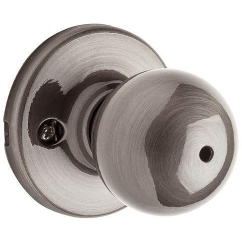 Kwikset 300p 15a 6alrcs 93001766 Polo Bed Bath Locking Door Knob