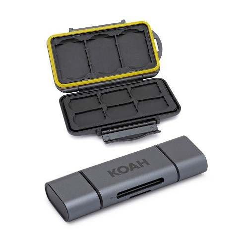MINIFOCUS 29 Slots SD Card Holder Case, Memory Card Case