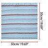 INSPIRE CHIC Women's Stripe Print Wrap Scarves Head Scarf Kerchief Neckerchief 1 Pc - 3 of 4
