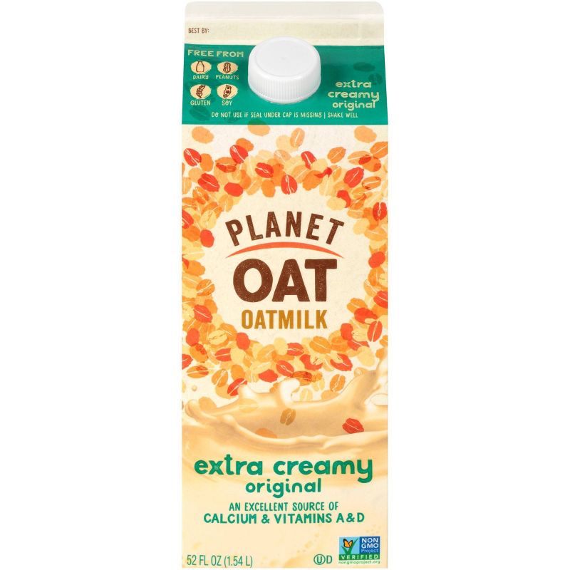 Planet Oat Extra Creamy Original Oatmilk - 52 fl oz, 1 of 10