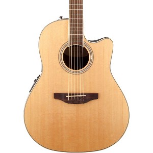 Ovation Celebrity Standard Mid-Depth Cutaway Acoustic-Electric Guitar Natural - 1 of 4