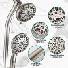 PAGED Dual Shower Head Luxury Shower Faucet Set with Drillless Stainless Steel Sliding Rod Assembly for Bathroom - 2 of 4
