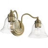 Livex Lighting Moreland 2 - Light Vanity in  Antique Brass - 2 of 4