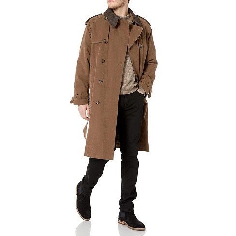 London fog khaki trench coat best sale