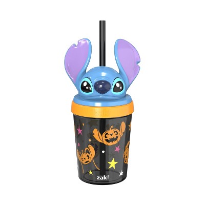 Zak Designs 13 fl oz Super Stitch Polypropylene Sipper Tumbler Blue/Black