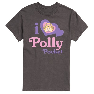 Men's - Polly Pocket - I Love Polly Pocket Short Sleeve Graphic T-Shirt
