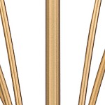 brushed weathered brass