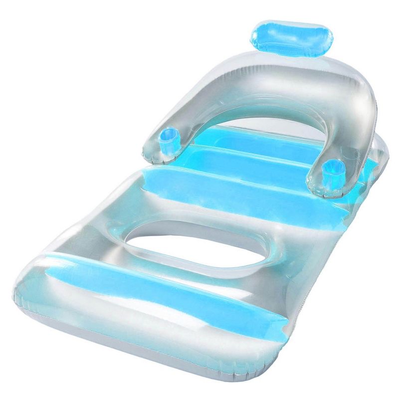 Swimline 9041 Swimming Pool Inflatable Deluxe Lounge Chairs w/Back Support, 3 of 7