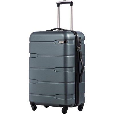 Paaaawaters Luggage Expandable(only 28") Suitcase PC+ABS Spinner Built-In TSA lock 20in 24in 28in Carry on
