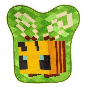 Ukonic Minecraft Honey Bee Indoor Accent Rug | 31 x 29 Inches - 1 of 4