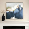 HomeRoots Abstract Vision Gold Floater Frame Painting Wall Art - 2 of 4