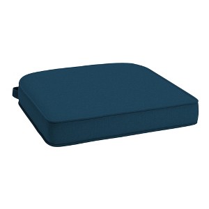 ARDEN Foam Outdoor Double Welted Round Back Seat Cushion, 20 x 19, made with ProFoam, Rain-proof, Fade Resistant - 1 of 4