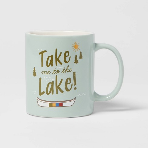 15oz Stoneware Take Me To the Lake Mug - Room Essentials™ - image 1 of 3