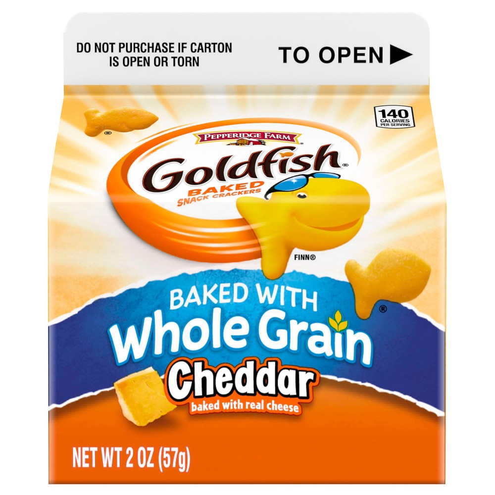 UPC 014100092360 product image for Pepperidge Farm Goldfish Whole Grain Cheddar Baked Snack Crackers - 2oz | upcitemdb.com