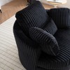 Dolonm 360° Swivel Accent Chair: Plush Corduroy, 400lbs Capacity & Reversible Cushions for Living Room/Bedroom - 4 of 4