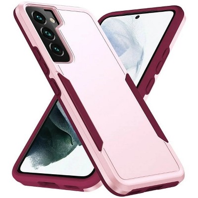 Entronix Case Compatible with Galaxy S25 - Soft-Touch Dual-Layer Sleek Cover