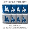MLB Los Angeles Dodgers 2'x3' Wood Toss Game Set - 4 of 4