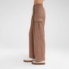 Women's Cargo Drawstring Straight Leg Pants - Wild Fable™ - 3 of 4