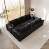 WJSHome 134 Inch Modular Cloud Couch, Boneless Sectional Couches for Living Room, Deep Seat Corduroy Fabric No Assembly Required Sleeper Sofa - 4 of 4