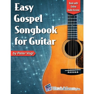 Easy Gospel Songbook For Guitar Book With Online Audio Access - By