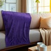 Unique Bargains Blanket Simple Coral Fleece 39"x28" - 4 of 4