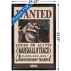 Trends International One Piece - Black Beard Wanted Poster Framed Wall Poster Prints - 3 of 4