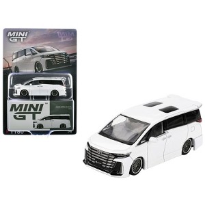 MINIGT 1/64 トヨタ ヴェルファイア 40KUHL ホイウト　チェイス Toyota Vellfire 40 KUHL Van White Metallic Limited Edition 1/64