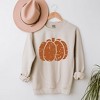 Simply Sage Market Women's Graphic Sweatshirt Pumpkin Grunge - 3 of 4