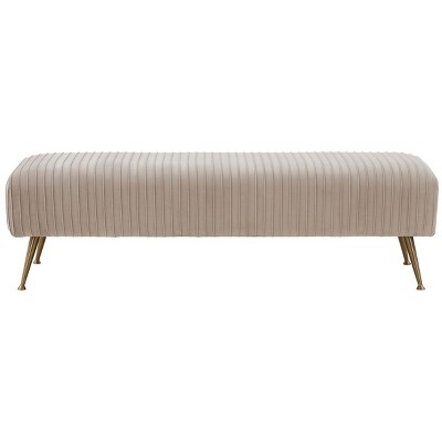 Salome Upholstered Bench  - Safavieh