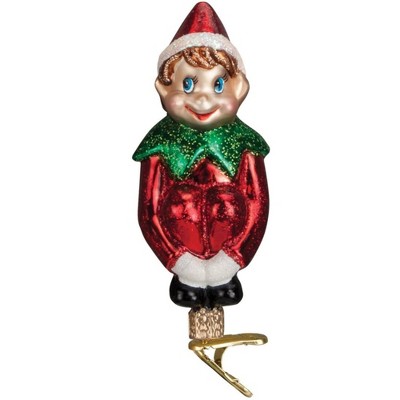 Old World Christmas Glass Blown Ornament for Christmas Tree, Christmas Pixie