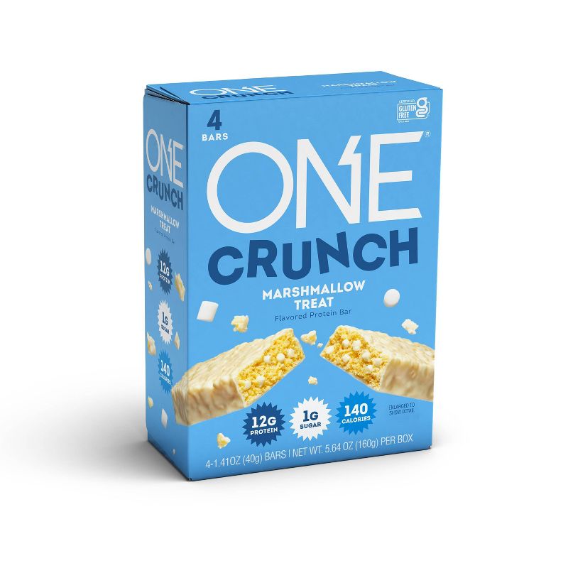 ONE Bar Crunch Protein Bars - Marshmallow Treat - 4ct, 1 of 5