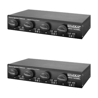 2 channel speaker selector