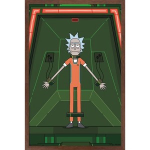 Trends International Rick And Morty - Shackled Framed Wall Poster Prints - 1 of 4
