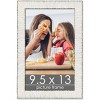 PosterPalooza | Photo Size Ornate White Picture Frame - UV Acrylic, Foam Board Backing, Hanging Hardware - 2 of 4