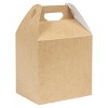 Inno-Pak Tall Carry Pack with Handles Brown Kraft Recyclable & Compostable - Case of 100 - 2 of 3