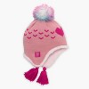 Turtle Fur Toddler Sophie Pom Earflap Beanie - Winter Hat with Ear Flaps - 2 of 4