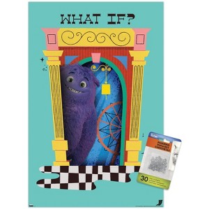 Trends International IF (Imaginary Friends) - Blue What If Unframed Wall Poster Prints - 1 of 4