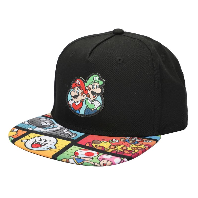 Super Mario Bros Friends & Foes Youth Baseball Cap & Wallet Set, 2 of 7