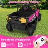 Jojoka 24V Ride On Dump Truck for Kids, 2-Seater 6-Wheel Electric Construction Vehicle with Remote Control, Dump Bed, Shovel, Music, Lights - 4 of 4