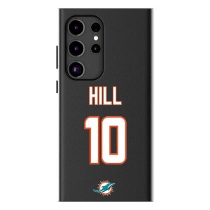 Keyscaper Tyreek Hill Miami Dolphins 10 Game Tactic MagSafe Compatible Cell Phone Case for Galaxy S24 Ultra - 1 of 4