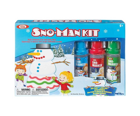 Ideal Sno Toys Sno Marker Sno-Man Kit