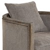 Uttermost Viaggio Gray Chenille Accent Chair - 4 of 4