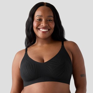 True & Co. Textured Triangle Cami Bralette - 1 of 4