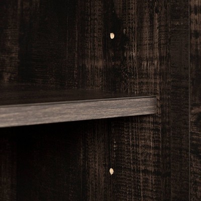Bellami Black Wood Buffet with Wine Storage