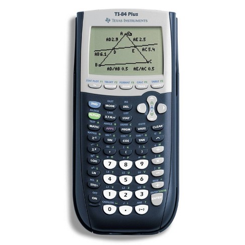 Vervelen stormloop Verlaten Texas Instruments Graphing Calculator - Black (ti-84+) : Target