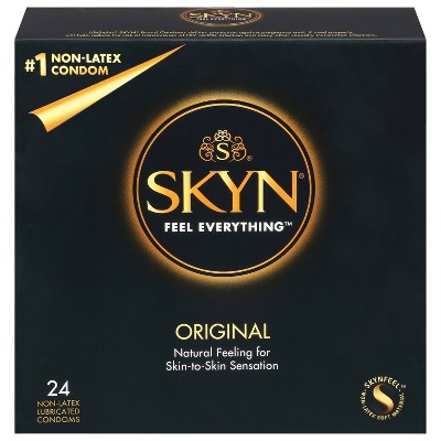SKYN Original Non-Latex Lubricated Condoms - 24ct
