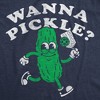 Mens Funny T Shirts Wanna Pickle Sarcastic Pickleball Graphic Novelty Tee for Men - Crazy Dog Men's T Shirt for Pickleball Fans - 2 of 4